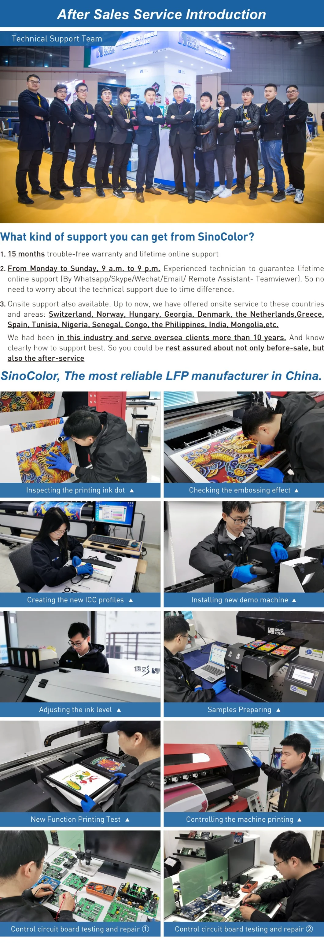 Sinocolor Inkjet Model 3D Wall Painting Printer