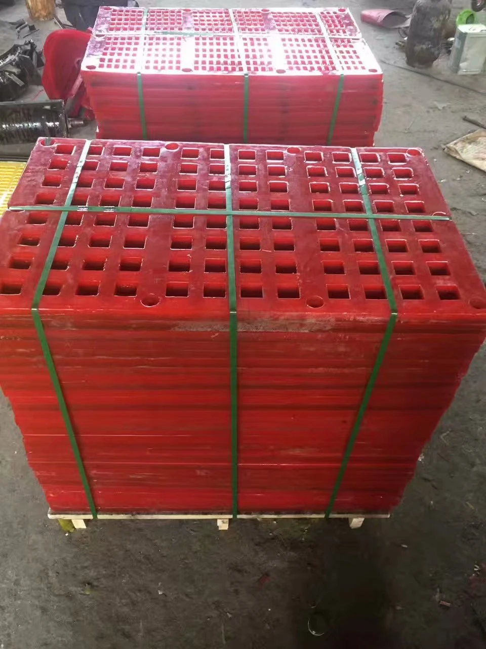 Rubber/Polyurethane Vibrating Screen Panel for Mining Equipment