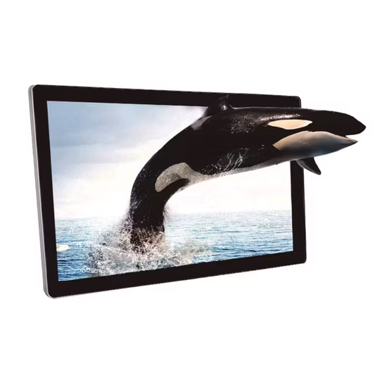 Lecteur de signalisation numérique LCD 85 pouces 3D