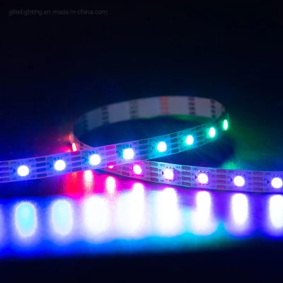 Programmable Pixel LED Ws2813 60LED DC5V Strip Light pour les annonces
