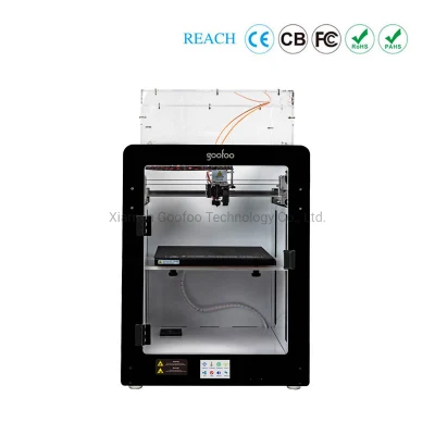 Nouveau modèle Plus imprimante 3D profil métallique taille du cadre 360X360X400mm Machine d'impression 3D