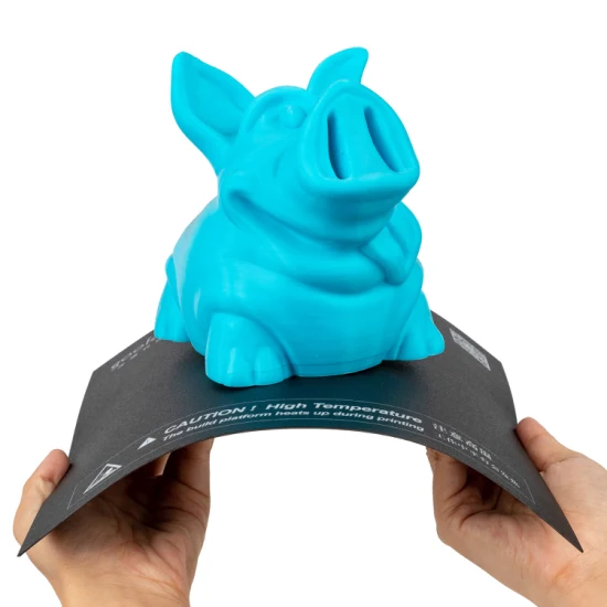 Tapis magnétique flexible pour imprimante 3D avec une forte adhérence du filament Fonctionne avec tous les modèles d'imprimante Fdm